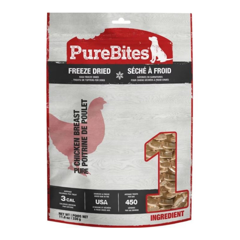 Purebites Freeze Dried Dog Treats Chicken Breast 11.6oz.