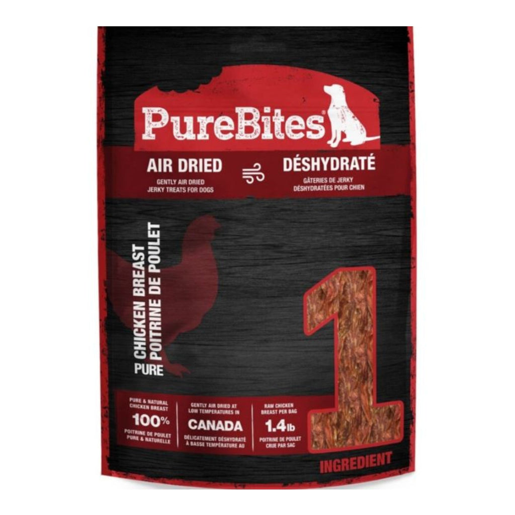 Purebites Natural Jerky Dog Treats Chicken Breast 5.5oz.