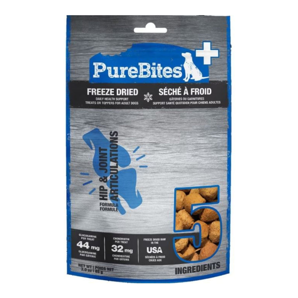 Purebites+ Freeze Dried Dog Hip & Joint Chicken 3oz.