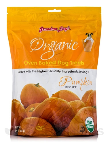 Grandma Lucys Dog Organic Baked Pumpkin Treat 14 oz for your Pet Dog with Pet Store X!