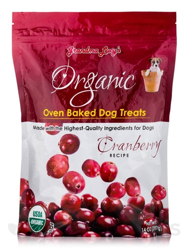 Grandma Lucys Dog Organic Baked Cranberry Treat 14oz for your Pet Dog with Pet Store X!