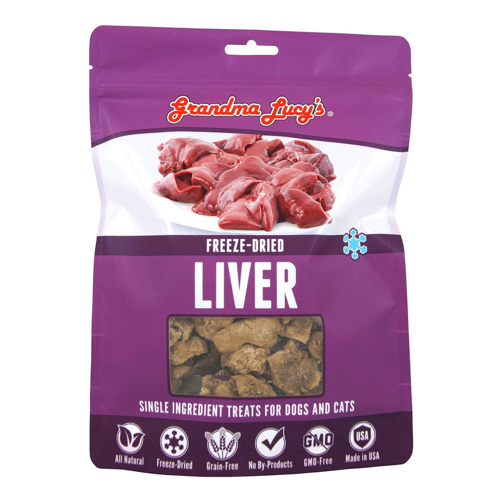 Grandma Lucys Dog Freeze Dried Liver Treat 3 oz for your Pet Dog with Pet Store X!