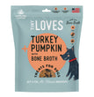 Farmland Traditions Tiny Loves Turkey and Pumpkin w/Bone Broth Dog Treats 1ea/6oz.