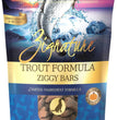 Zignature Dog Ziggy Bar Treat Trout 12oz.