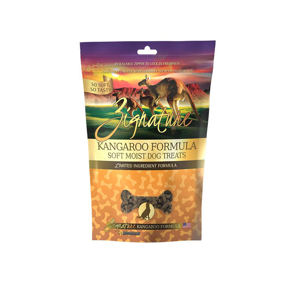 Zignature Dog 4oz. Kangaroo Soft Moist Treat