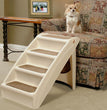 Solvit Products CozyUp Folding Pet Steps Tan 1ea/20 in, LG