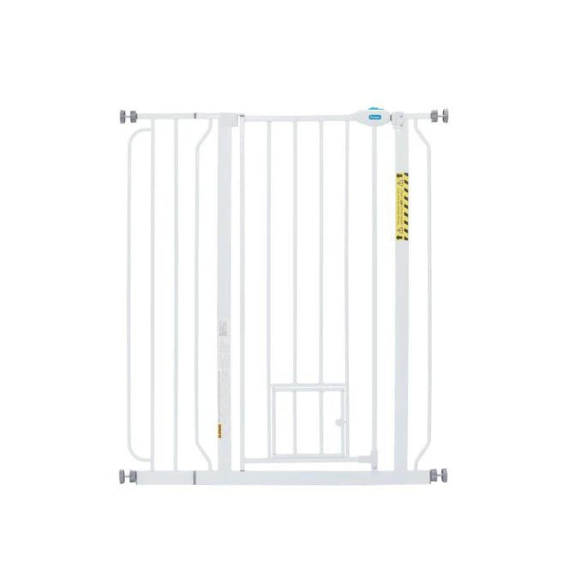 Carlson Expandable Extra Tall Gate w/ Slide Handle White 29-52 X 41in for your Pet Dog with Pet Store X.