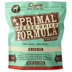 Primal Pet Foods Freeze Dried Food For Dogs 14oz. - Chicken