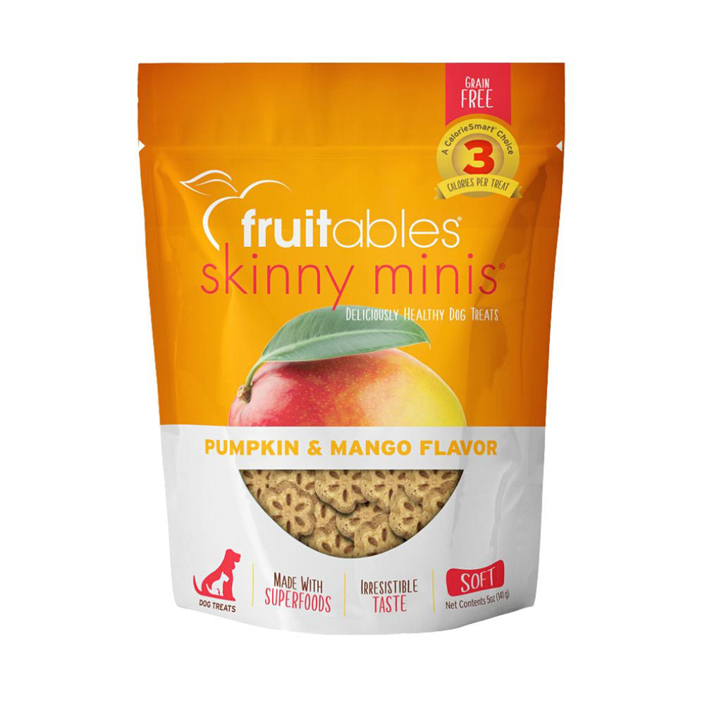 Fruitables Skinny Minis Soft Dog Treats Pumpkin Mango 1ea/5 oz for your Pet Dog with Pet Store X!