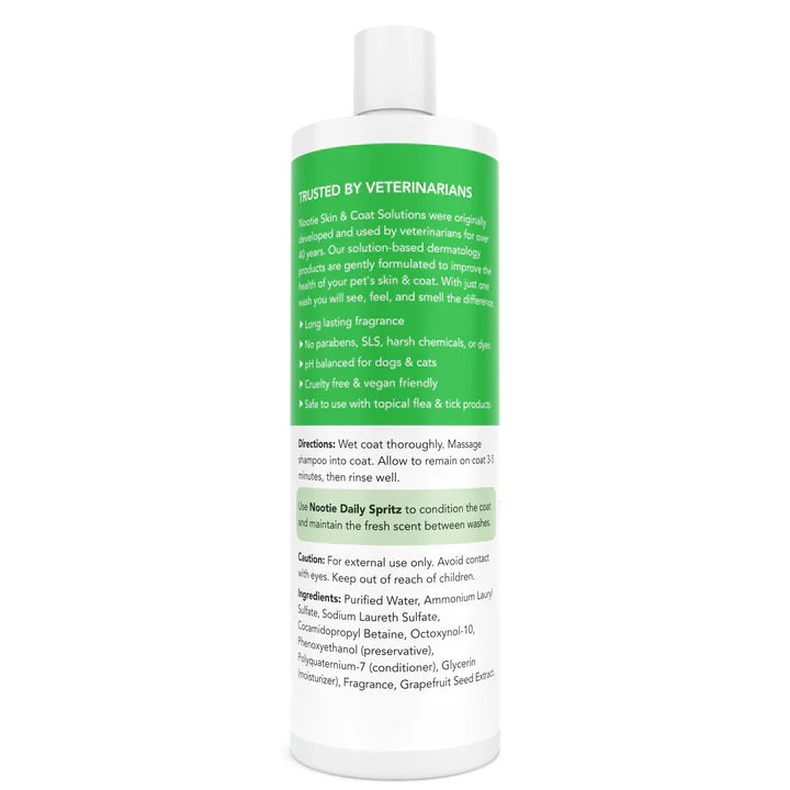 Nootie Dog Shampoo 16 Oz. Coconut Lime Verbena