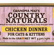 Grandma Mae's Country Naturals Grain Free Wet Cat Food Chicken 24ea/5.5 oz, 24 pk