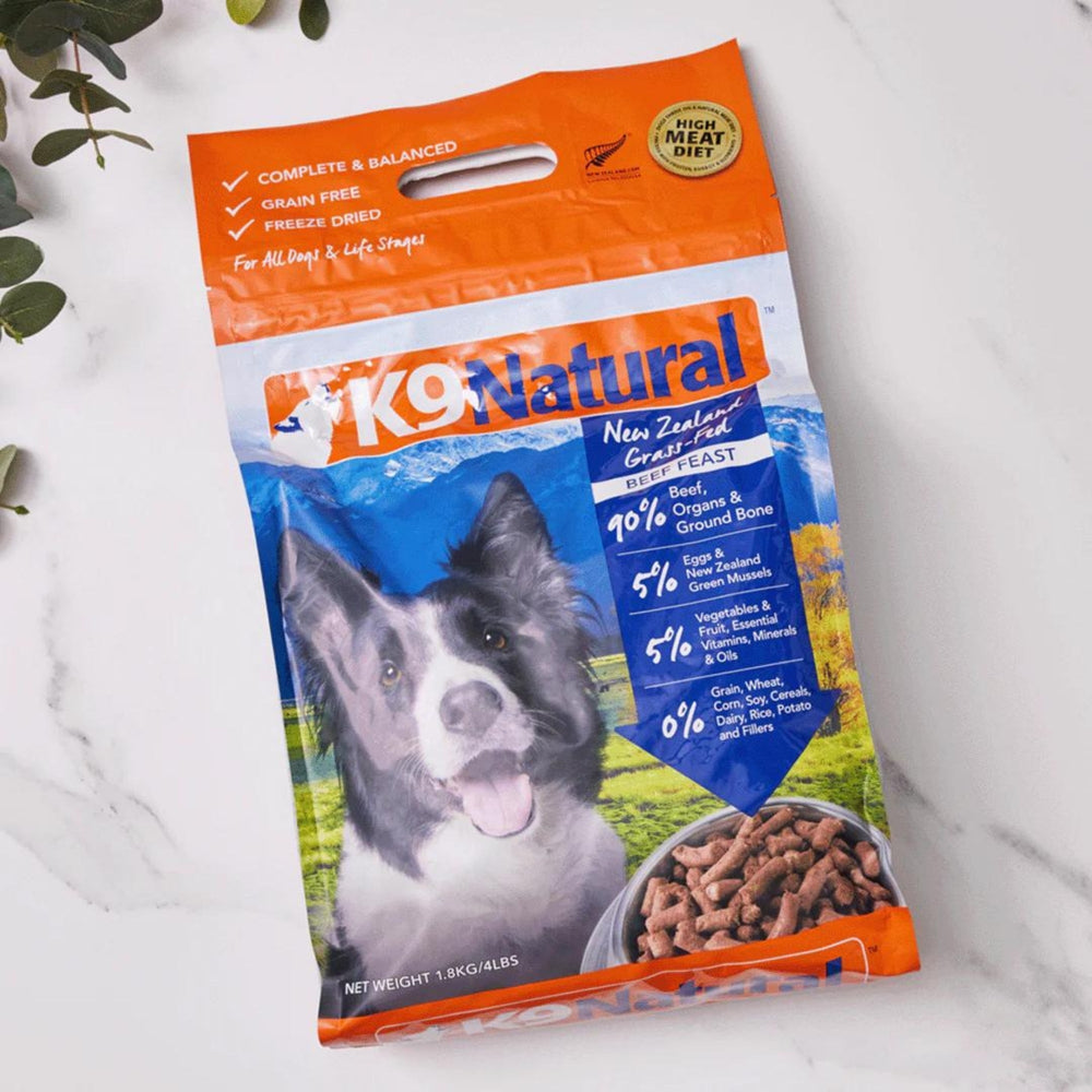 K9 Natural Dog Freeze-Dried Beef 4Lb for your Pet Dog with Pet Store X!