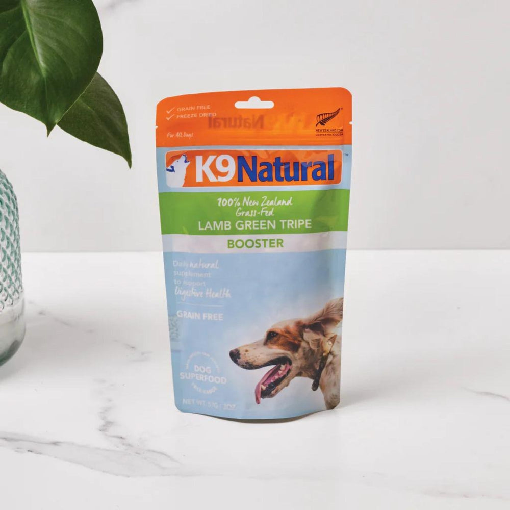 K9 Natural Dog Freeze-Dried Lamb Green Tripe Topper 2oz for your Pet Dog with Pet Store X!