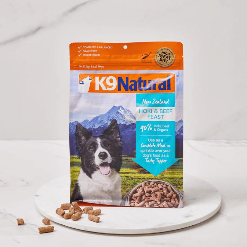 K9 Natural Dog Freeze-Dried Hoki & Beef 176oz for your Pet Dog with Pet Store X!