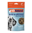 K9 Natural Dog Freeze-Dried Beef Treat 1.76 oz.