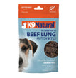 K9 Naturals Dog Air Dried Beef Lung Bites 2.1oz.