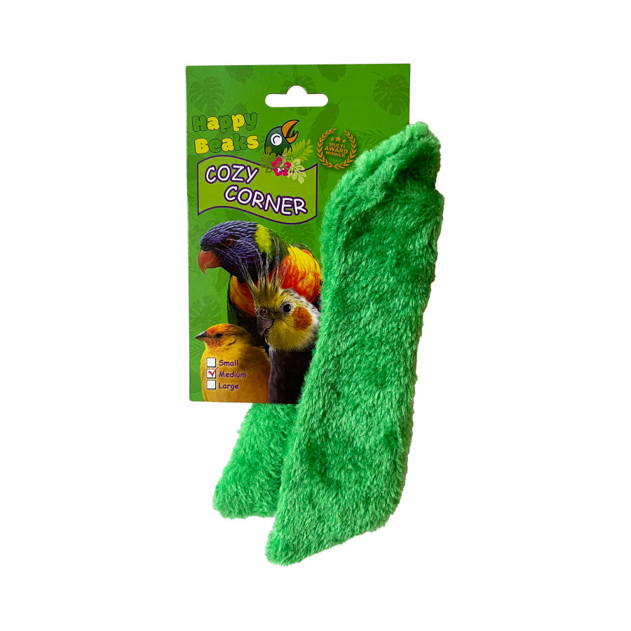 A & E Cages Happy Beaks Snuggle Corner Assorted  1ea/MD for your Pet Bird with Pet Store X!