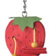 A and E Cages Happy Beaks Strawberry Bird Toy SM for your Pet Bird with Pet Store X!