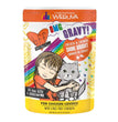 BFF Cat OMG Chicken and Salmon Shine Bright Chicken and Salmon Dinner in Gravy 28oz Pouch (Case of 12) for your Pet Cat with Pet Store X!