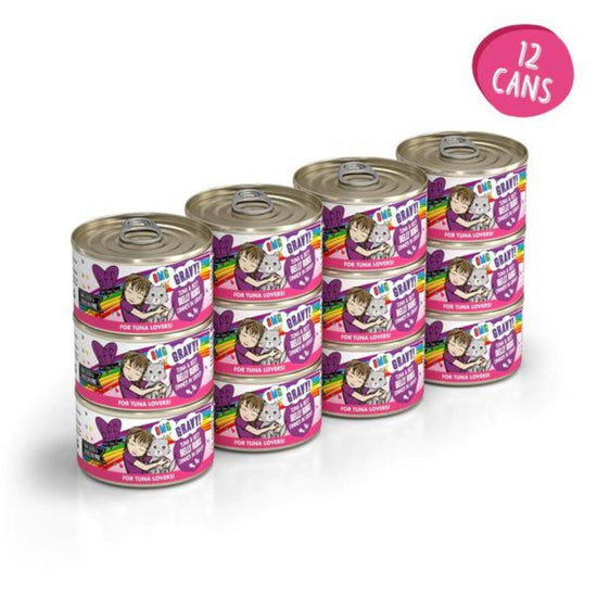 BFF Cat Omg Tuna and Beef Belly Rubs Dinner in Gravy 2.8oz. (Case of 12) - Pet Store X