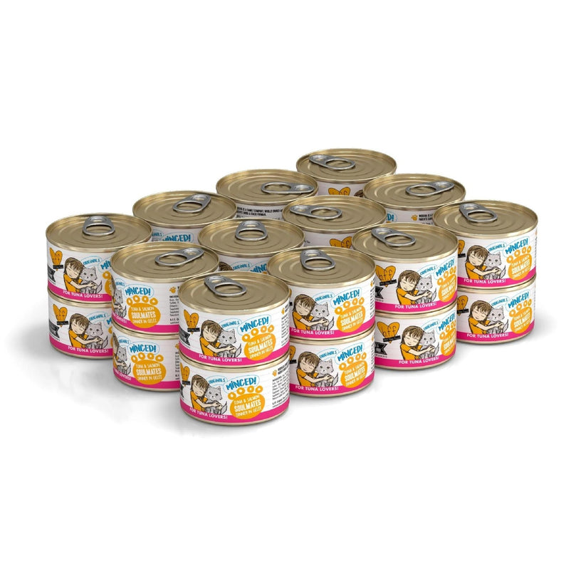 BFF Cat Originals Tuna and Salmon Soulmates Dinner in Gele 3oz. (Case of 24) - Pet Store X