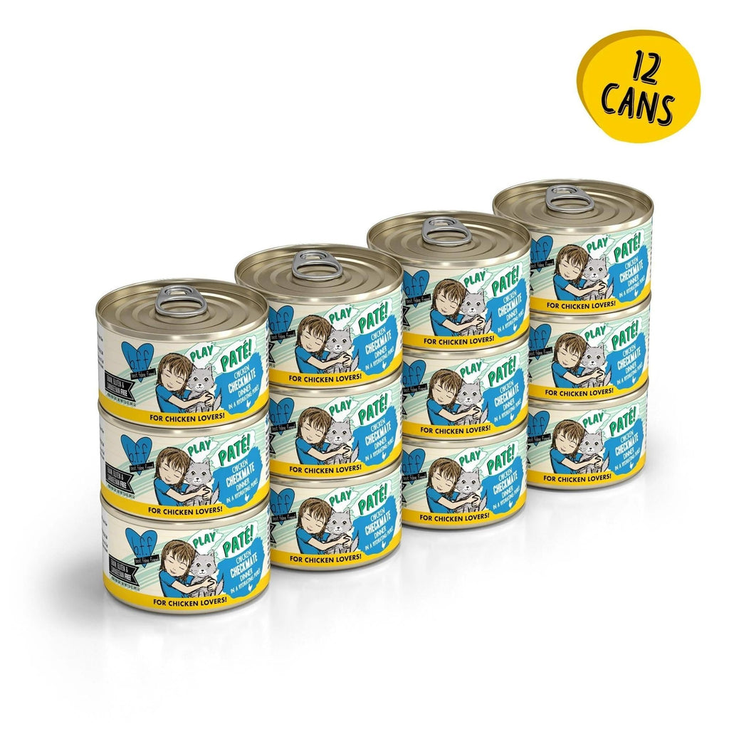 BFF Cat Play Chicken Checkmate Dinner 2.8oz. (Case of 12) - Pet Store X