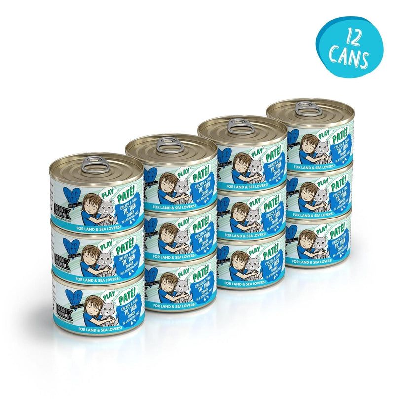 BFF Cat Play Chicken and Tuna Til Then Dinner 2.8oz. (Case of 12) - Pet Store X