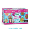 BFF Cat Play Pat Partay! Variety Pack 3oz. (Case of 12) - Pet Store X