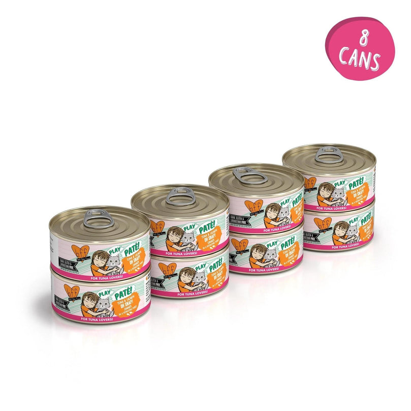 BFF Cat Play Tuna and Salmon Oh Snap Dinner 5.5 oz. (Case of 8) - Pet Store X