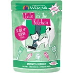 Cats In The Kitchen Slide N Serve Meowiss Bueller Chicken and Lamb Dinner 3oz. Pouch (Case of 12) - Pet Store X