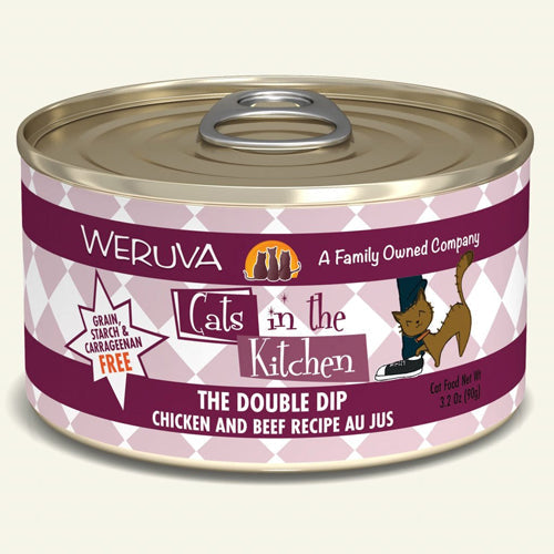 Cats In The Kitchen The Double Dip 6oz. Chicken and Beef Recipe (Case of 24) - Pet Store X