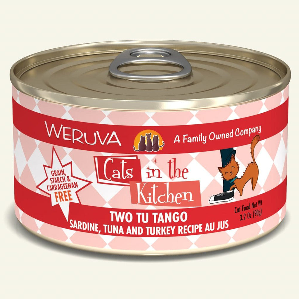 Cats In The Kitchen Two Tu Tango Sardine; Tuna and Turkey 32oz (Case of 24) for your Pet Cat with Pet Store X!