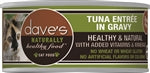 Dave's Naturally Healthy Cat Food; Tuna Entree In Gravy 13.2oz. (Case of 12) - Pet Store X