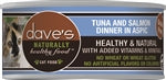 Dave's Naturally Healthy Cat Food; Tuna and Salmon Dinner In Aspic 5.5oz. (Case of 24) - Pet Store X