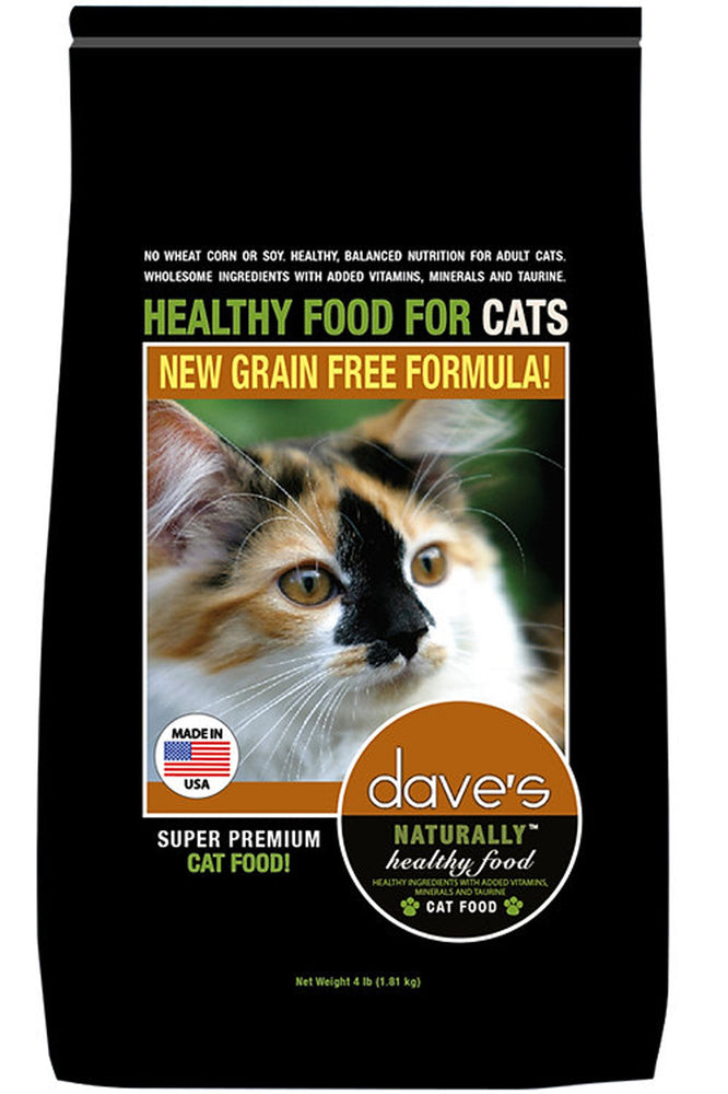 Daves Pet Food Naturally Healthy Adult Dry Cat Food 4 Lbs for your Pet Cat with Pet Store X!