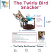 JW Pet ActiviToy Tilt Wheel Bird Toy Assorted 1ea/One Size for your Pet Dog with Pet Store X.