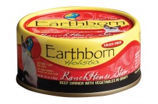 Earthborn Holistic Grain Free RanchHouse Stew Beef Wet Cat Food 24ea/5.5 oz, 24 pk - Pet Store X