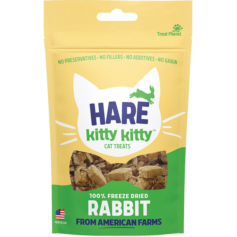 Etta Says! Kitty Kitty 100% Freeze Dried Cat Treat Rabbit 1ea/09 oz for your Pet Cat with Pet Store X!