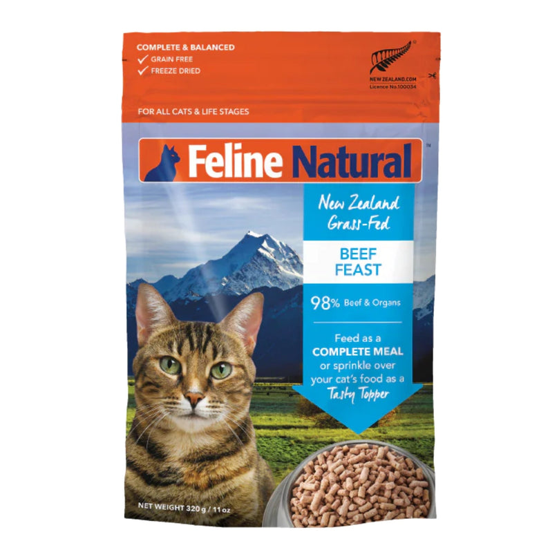 Feline Natural Cat Freeze-Dried Beef 11oz for your Pet Cat with Pet Store X!