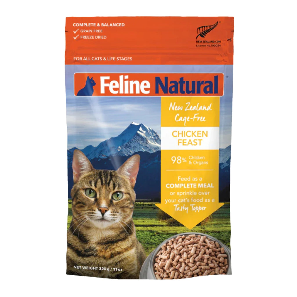 Feline Natural Freeze-Dried Chicken 11oz for your Pet Cat with Pet Store X!