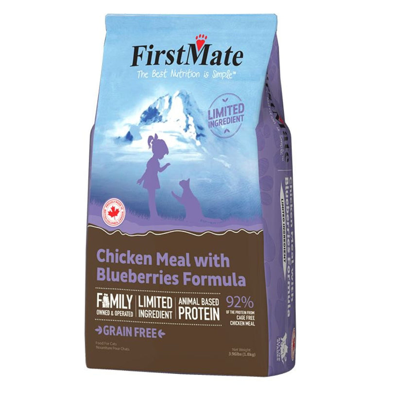 Firstmate Cat Limited Ingredient Grain Free Chicken Blueberries 396Lb for your Pet Cat with Pet Store X!