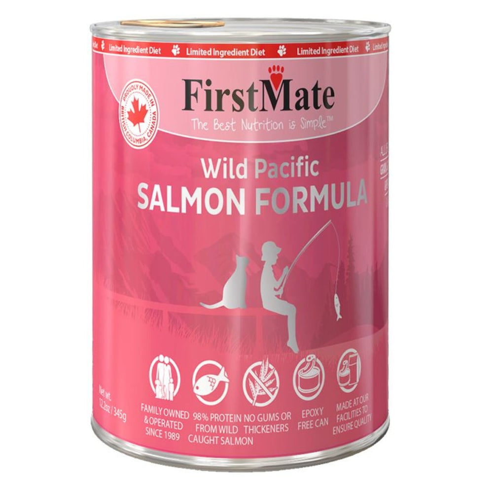 Firstmate Cat Limited Ingredient Grain Free Salmon 12.2oz. (Case of 12) - Pet Store X