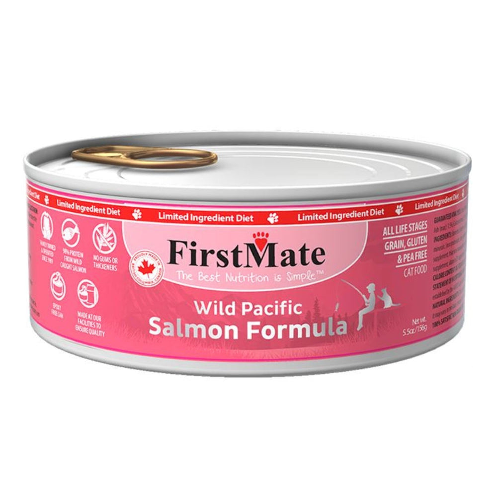 Firstmate Cat Limited Ingredient Grain Free Salmon 5.5oz. (Case of 24) - Pet Store X