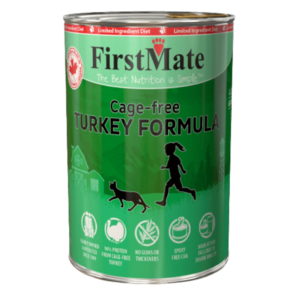 Firstmate Cat Limited Ingredient Grain Free Turkey 122oz (Case of 12) for your Pet Cat with Pet Store X!