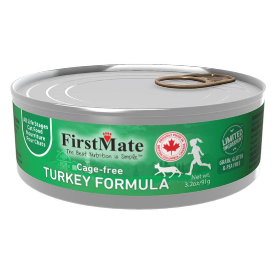 Firstmate Cat Limited Ingredient Grain Free Turkey 32oz (Case of 24) for your Pet Cat with Pet Store X!