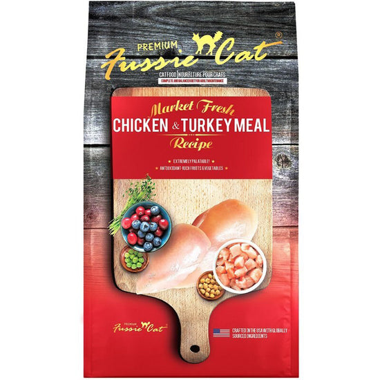 **Fussie Cat 10Lb Chicken Turkey Market Fresh for your Pet Cat with Pet Store X!