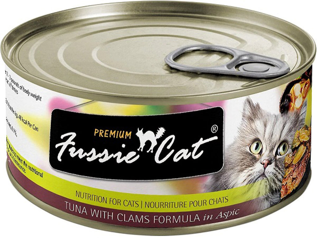 **Fussie Cat Premium Tuna Clams  In Aspic 282oz (Case of 24) for your Pet Cat with Pet Store X!