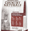 Grandma Mae's Country Naturals Grain Free Dry Cat Food Chicken 1ea/12 lb - Pet Store X