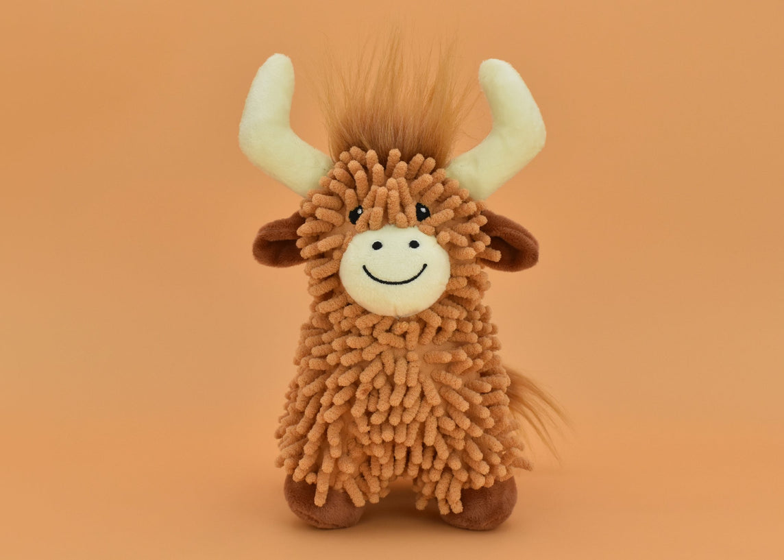 Multipet Floppy Highland Cow 10"