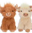 Multipet Highland Cow 8 inch (Colors Vary)